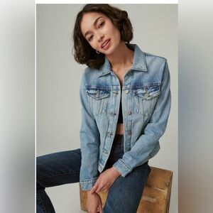 Lucky Brand Light Blue Denim Jacket